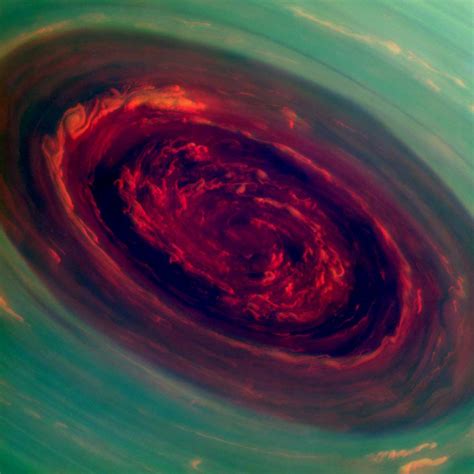 Wow Monster Hurricane On Saturn Spied By Nasa Spacecraft Space