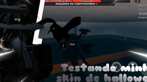 Flee The Facility Testando Minha Skin De Halloween Youtube