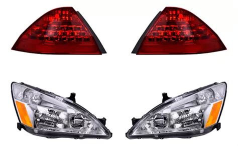 Kit Faros P halog Y Calaveras Depo Accord Honda 2006 2007 Envío gratis