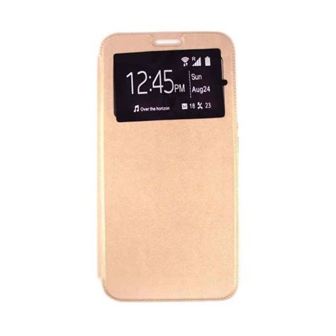 Capa Para Huawei P Smart Z Flip Alta Qualidade Dourado Kuantokusta