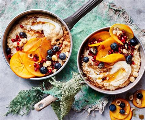 Three Grain Maple Syrup Porridge Recipe Australian Womens Weekly Food