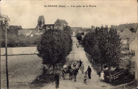 Ansichtskarte Postkarte Glennes Aisne Vue Prise De La Akpool De