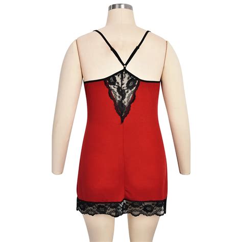 Women Sleepwear Night Dress Lingerie Baby Doll Nightwear Sexy Lace