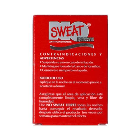 Desodorante No Sweat Forte Frasco X 30ml