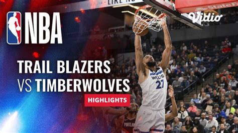 Portland Trail Blazers vs Minnesota Timberwolves - Highlights | NBA ...