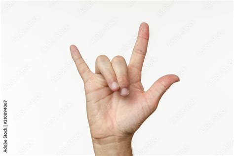 Sign Language I Love You Stock Photo Adobe Stock