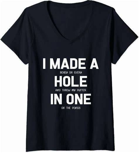 Hot Trending Kiraa Tee With I Made A Hole In One Golf Golfer Gift Happy