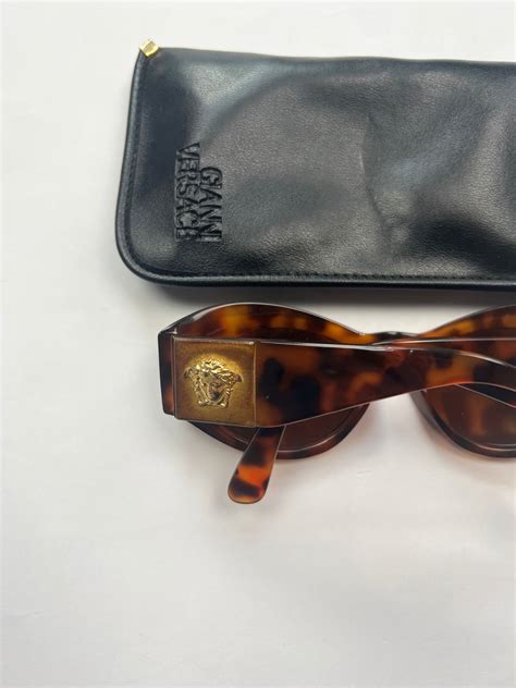 Gianni Versace Tortoise Medusa Sunglasses 90 S Sekkle