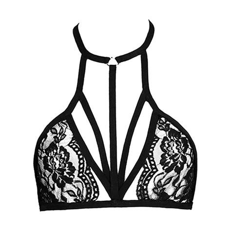 Rigardu Lingerie For Women Bra Bandage Women Up Corset Push Lace Underwear Paillette Shiner