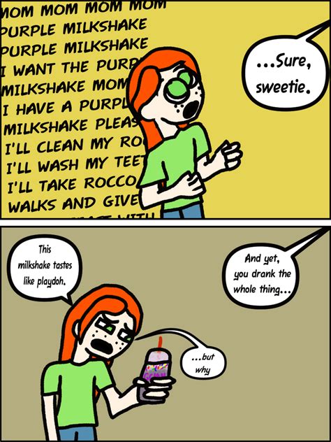 Chris has a Grimace Milkshake (Meme) by J3r3my7 on DeviantArt