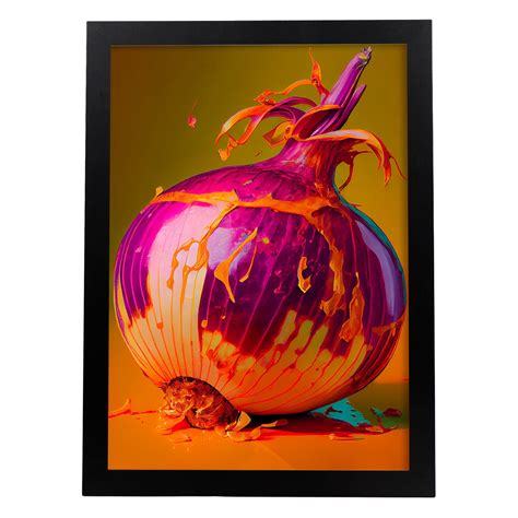 Pera Di Poster Di Frutta E Verdura Colorate Stampe Di Poster Pop