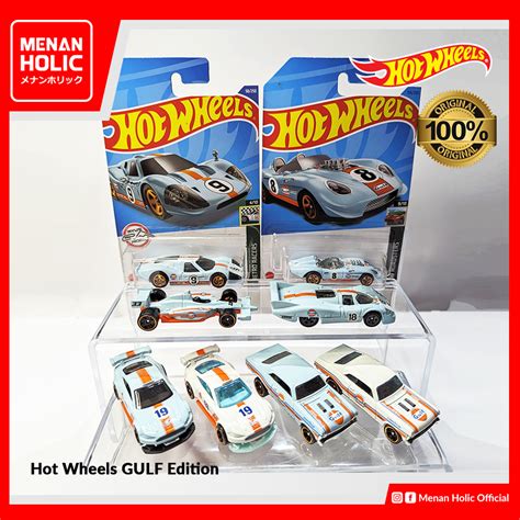 HOT WHEELS Gulf Edition Glory Chaser Ford GT Mustang GT Chevy Nova Porsche LH F Indy