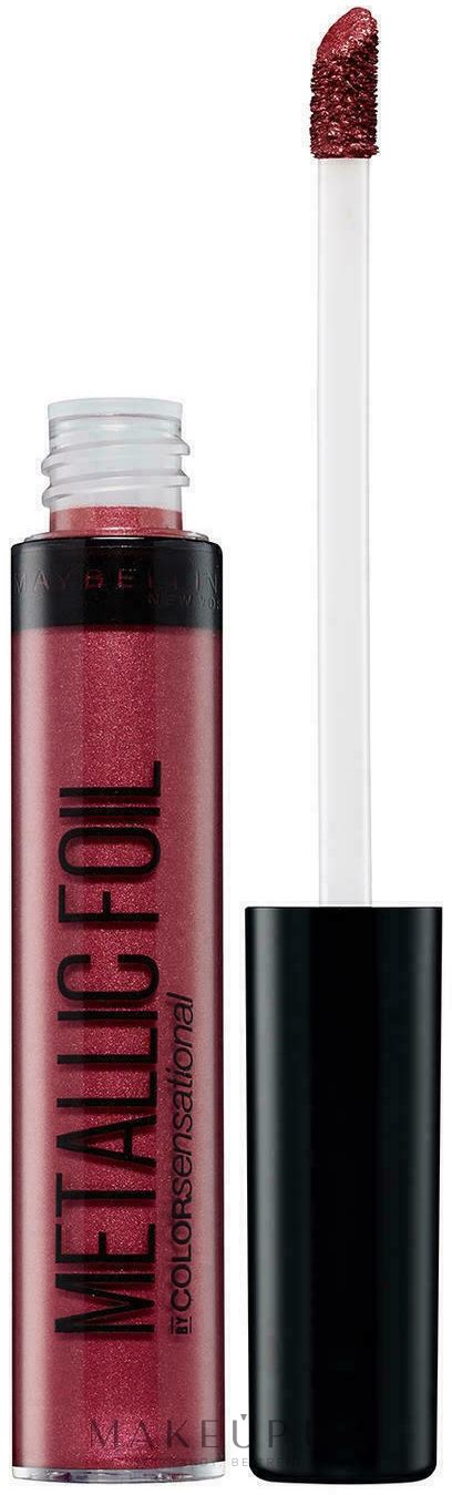 Maybelline Color Sensational Metallic Foil - Жидкая губная помада ...