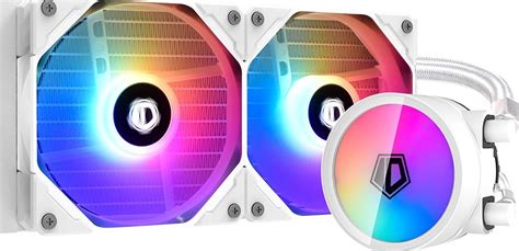ID-Cooling ZoomFlow 240XT Snow ARGB AIO Liquid CPU Cooler - White | CLR ...