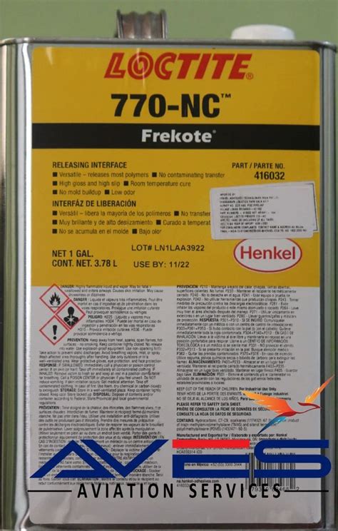 Henkel Liquid Loctite Frekote 770 Nc Packaging Type Can Packaging