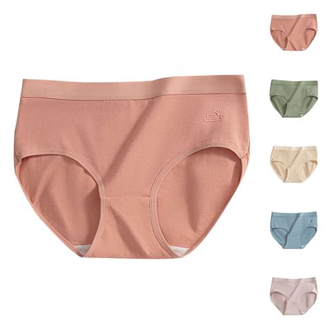 Sentmoon Womens High Waisted Bikini Plus Size Stretchy No Show Casual Panties For Women No