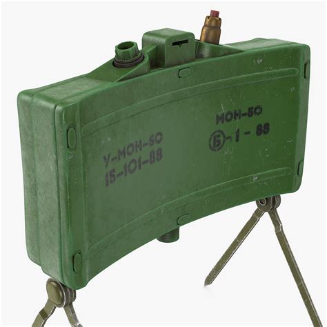Противопехотная мина направленного действия MON 50 3D Модель $29 - .3ds ...