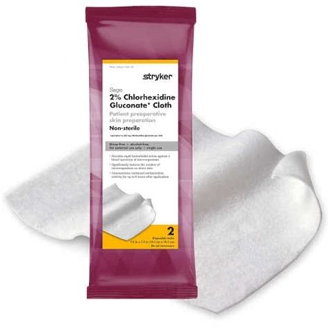 Sage 2% Chlorhexidine Gluconate Cloths at HealthyKin.com