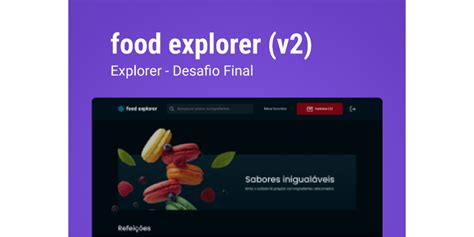 Food Explorer V2 Figma Community