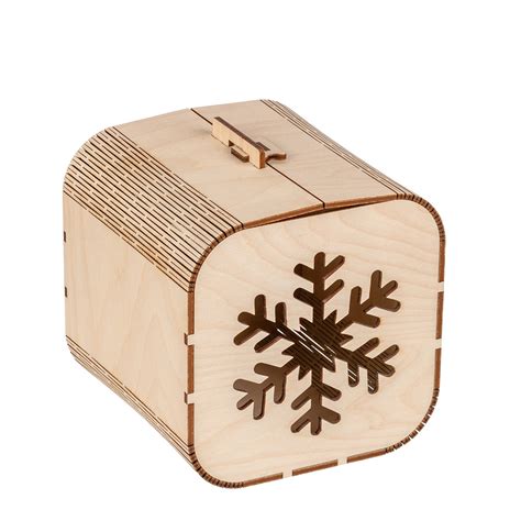 Заготовка для декорирования "Mr. Carving" ВК-020 Шкатулка "Снежинка ...