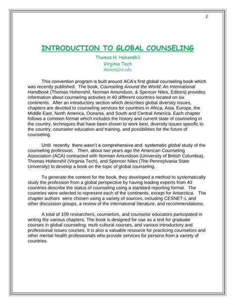 Pdf Counseling Around The World · The Philippines