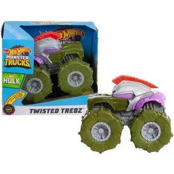 Mattel Hot Wheels Monster Trucks Natahovac Truck Hulk Gvk Od K Heureka Cz