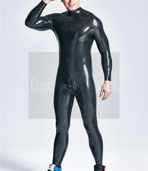 Latex Fetish Men S Lingerie Sexy Full Mask Fetish Catsuit For Men Sexy Lingerie Latex