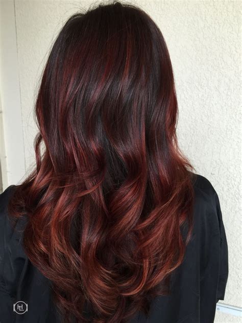 Red Balayage Colors 2021-2022 : 30 New Red Hair Color Shades