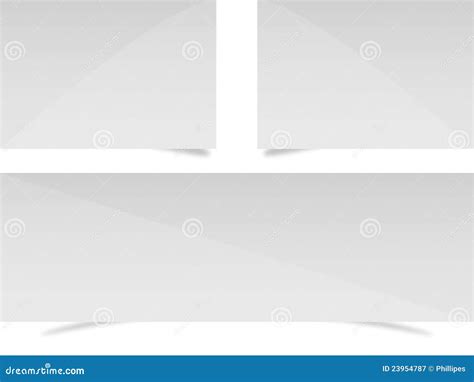 paper shadow stock illustration illustration  marketing