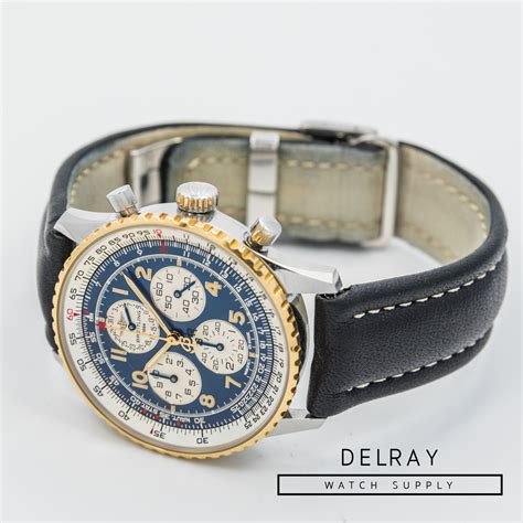 Breitling Navitimer Airborne Blue Dial - DelrayWatch.com