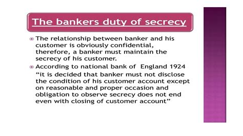 BANKS OBLIGATION TO MAINTAIN SECRECY OF ACCOUNTS YouTube