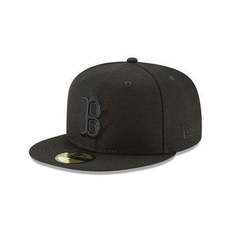 Gorra New Era Boston Red Sox Black On Black Mlb Fifty Negra Coppel