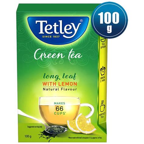 Buy Tetley Long Leaf Lemon Green Tea Online At Best Price Of Rs