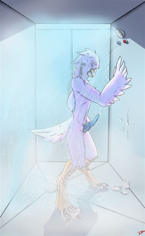 Rule 34 Anthro Avian Avian Starbound Beak Bird Cum Erection Feathers Male Male Only