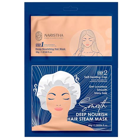 NARISTHA® Deep Nourish Hair Steam Mask with Self-Heating Cap | Heat