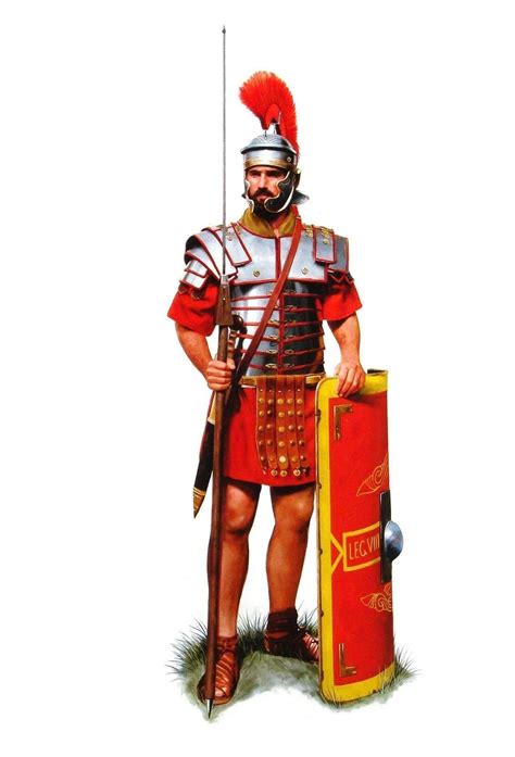 Легионер Legio II Augusta, конец I - начало II веков н.э. | Roman ...