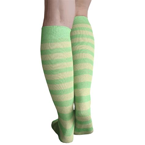 Striped Knee High Socks