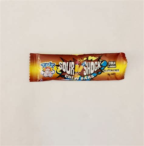 Sour Shock Chew Bars Cola 9g