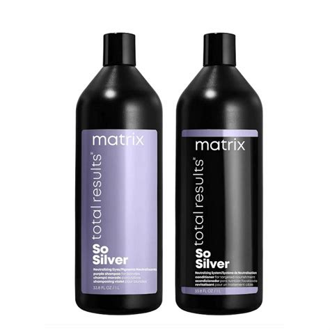 Matrix Total Results So Silver Shampoo and Conditioner 1000ml