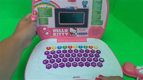 Hello Kitty Laptop By Clementoni Computer Toy To Learn English