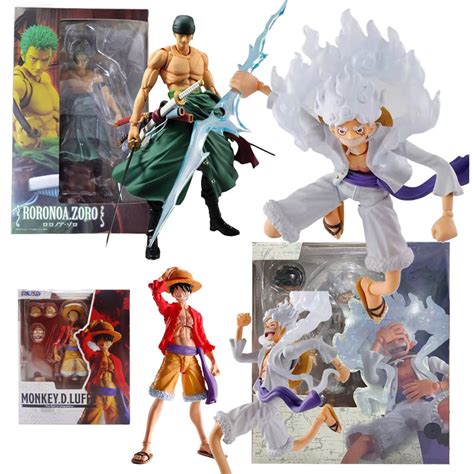 piece action figure shf luffy nika movable joint model roronoa zoro