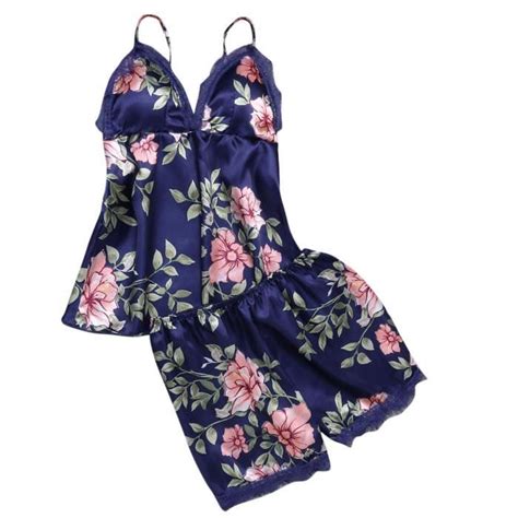 Mode Sexy fleur dentelle vêtements de nuit lingerie tentation sous