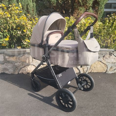 Коляска LuxMom А4 3в1 (Коричневый) купить в Самаре в Балуше