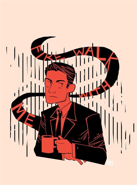 Twin Peaks Art David Lynch Twin Peaks Agent Cooper Art Series Movies