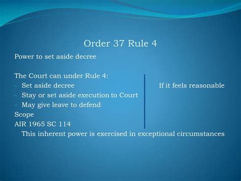 Ppt Suri And Company Law Firm Order 37 Summary Procedure Civil