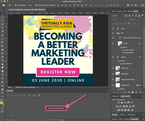 how to make gif animation in photoshop 10
