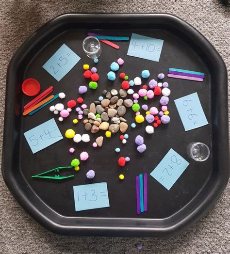 Eyfs Maths Tuff Tray