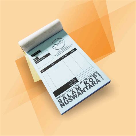 Cetak Nota Invoice Percetakan Murah Surabaya