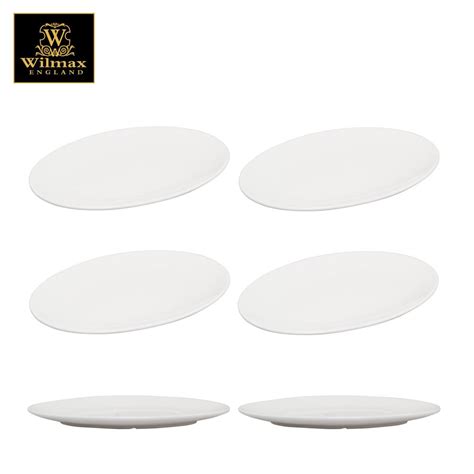 Wilmax England Oval Platter Porcelain ( Set of 6 ) - World Class ...
