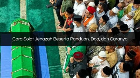 solat jenazah beserta panduan doa  caranya